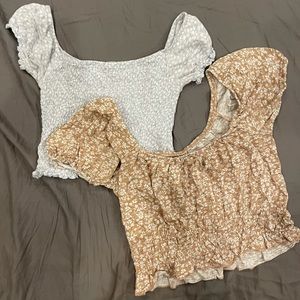 basic long sleeve/short sleeve tops